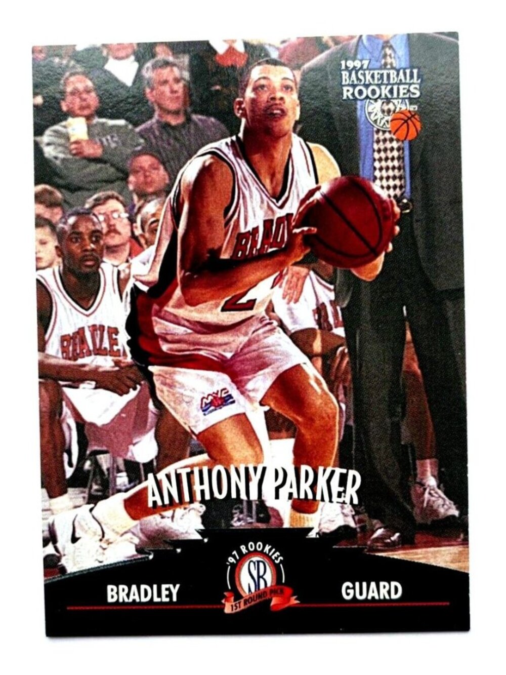 1997 Basketball Rookies Anthony Parker Bradley Guard Collectible Card S238